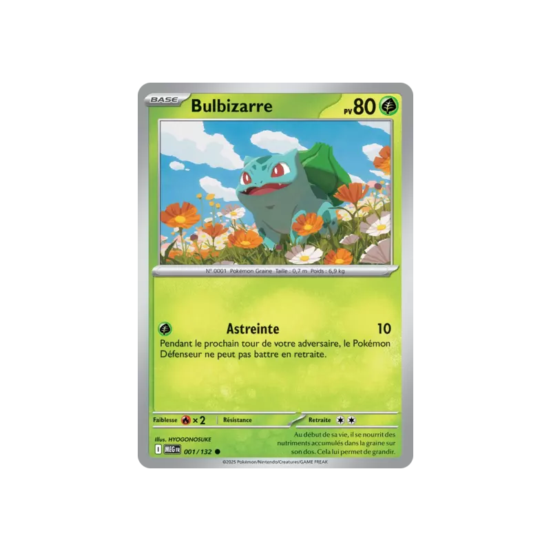 Bulbizarre MEG - 001/132