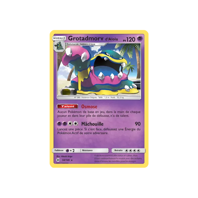 Grotadmorv d'Alola SUM - 058/149