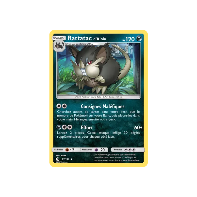 Rattatac d'Alola SUM - 077/149