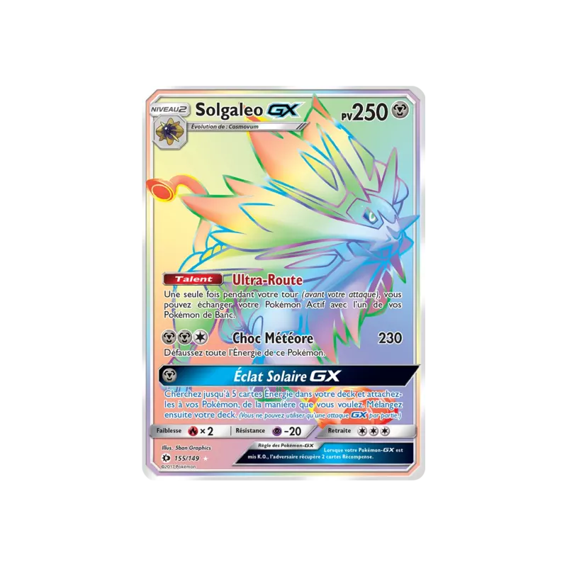 Solgaleo GX SUM - 155/149