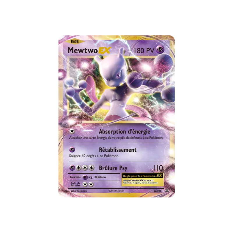 Mewtwo EX EVO - 052/108