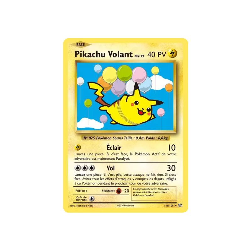 Pikachu Volant EVO - 110/108