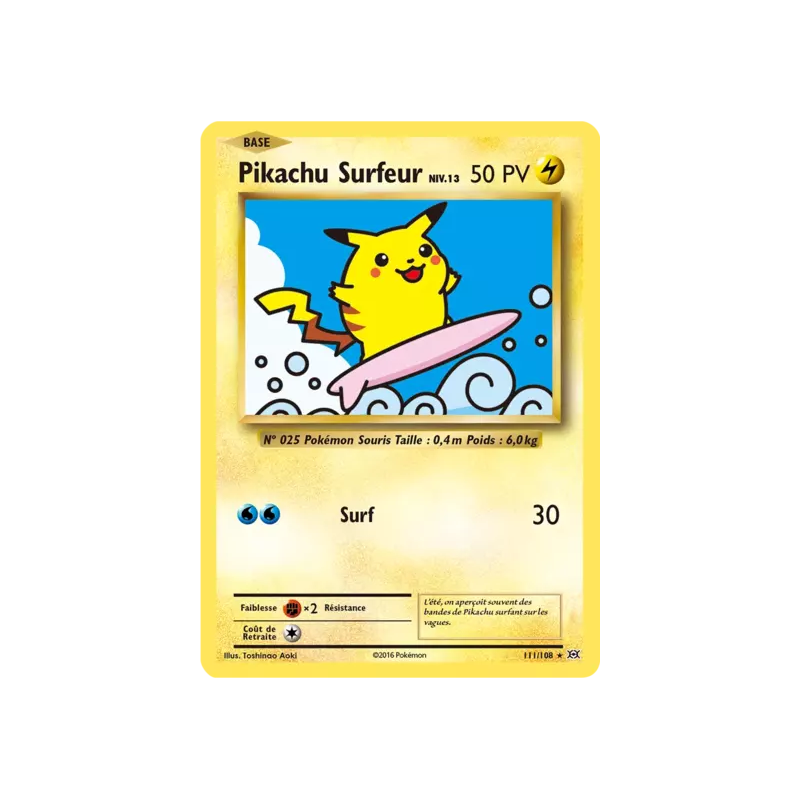Pikachu Surfeur EVO - 111/108