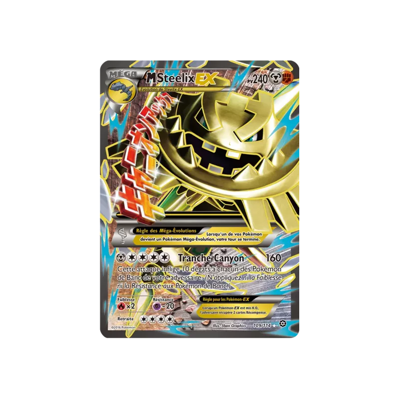 Steelix Méga EX STS - 109/114