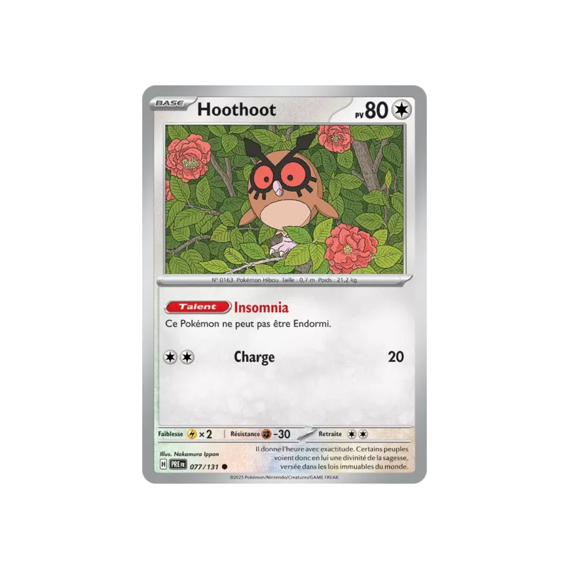 Hoothoot PRE - 077/131