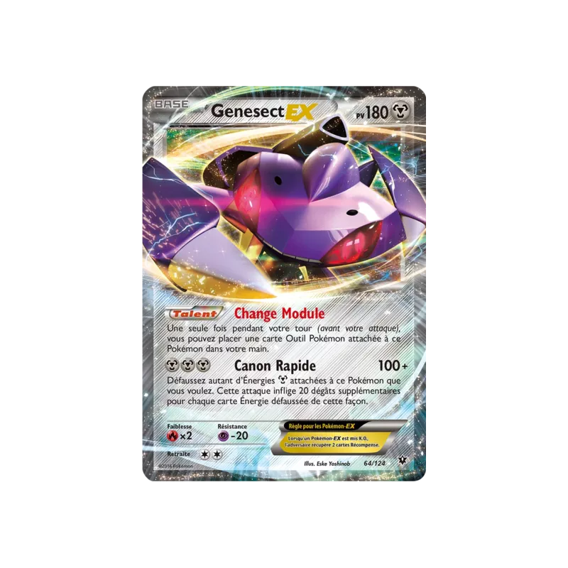 Genesect EX FCO - 064/124