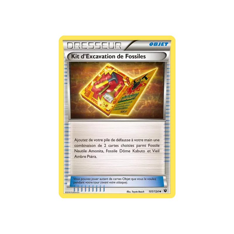 Kit d'Excavation de Fossiles FCO - 101/124
