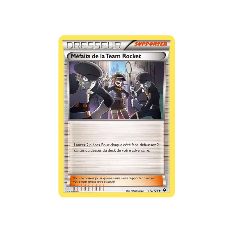 Méfaits de la Team Rocket FCO - 112/124
