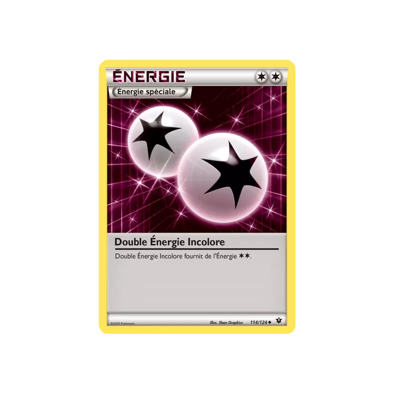 Double Énergie Incolore FCO - 114/124