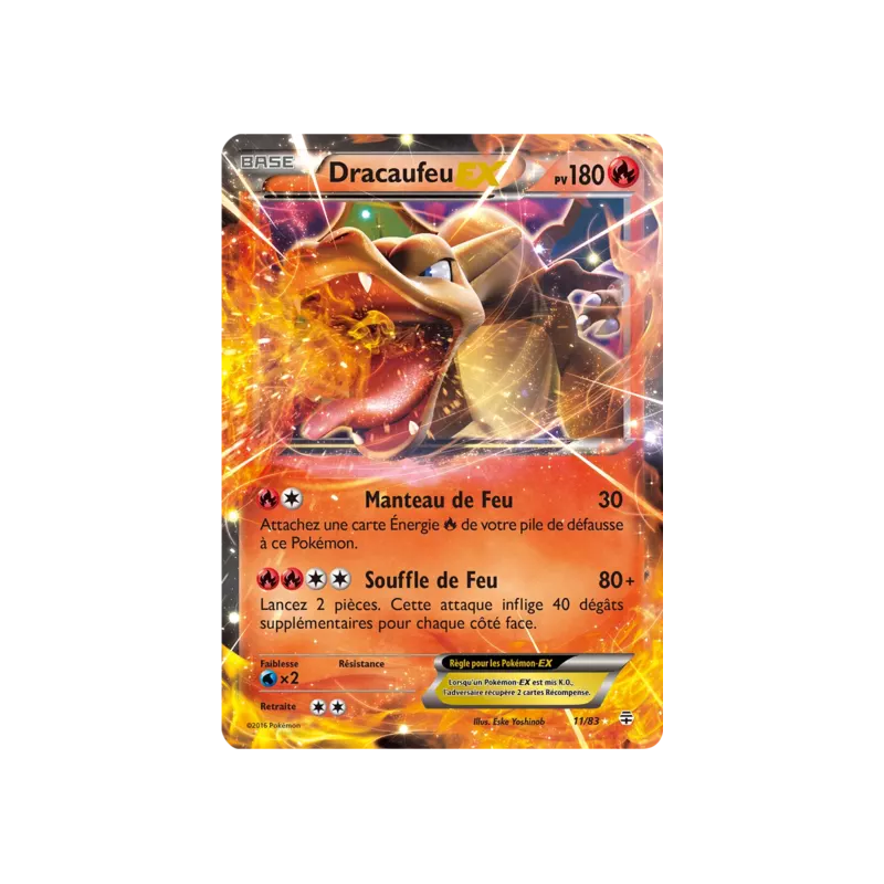 Dracaufeu EX GEN - 11/83