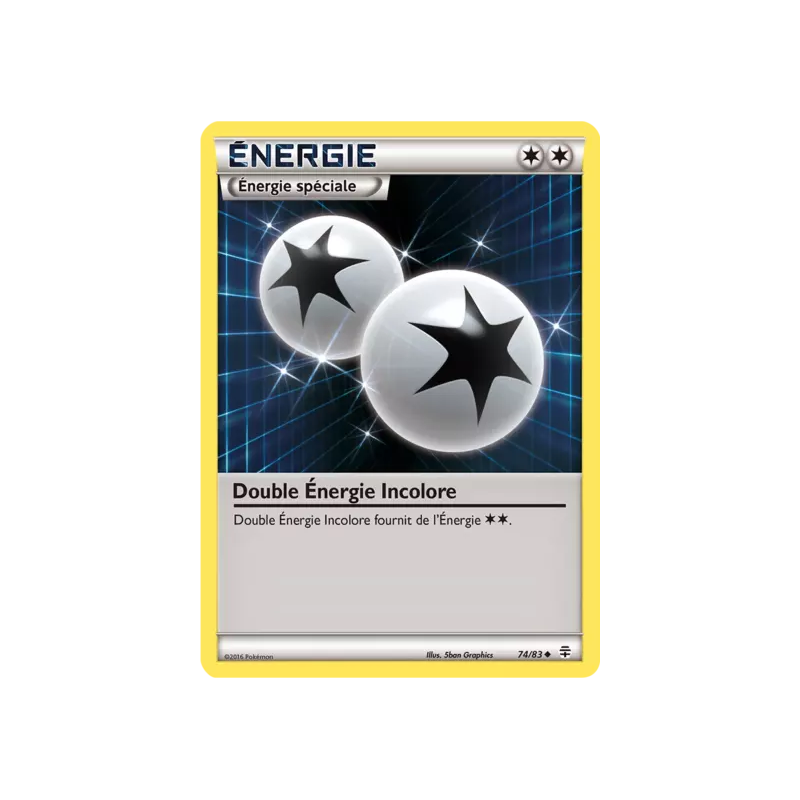 Double Énergie Incolore GEN - 74/83