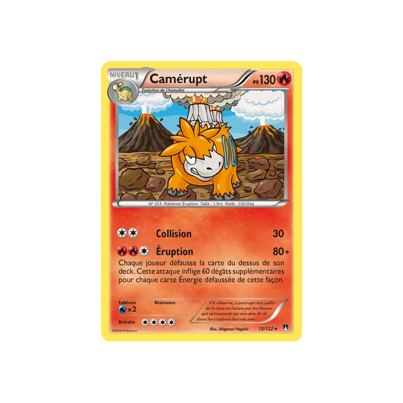 Camérupt BKP - 013/122