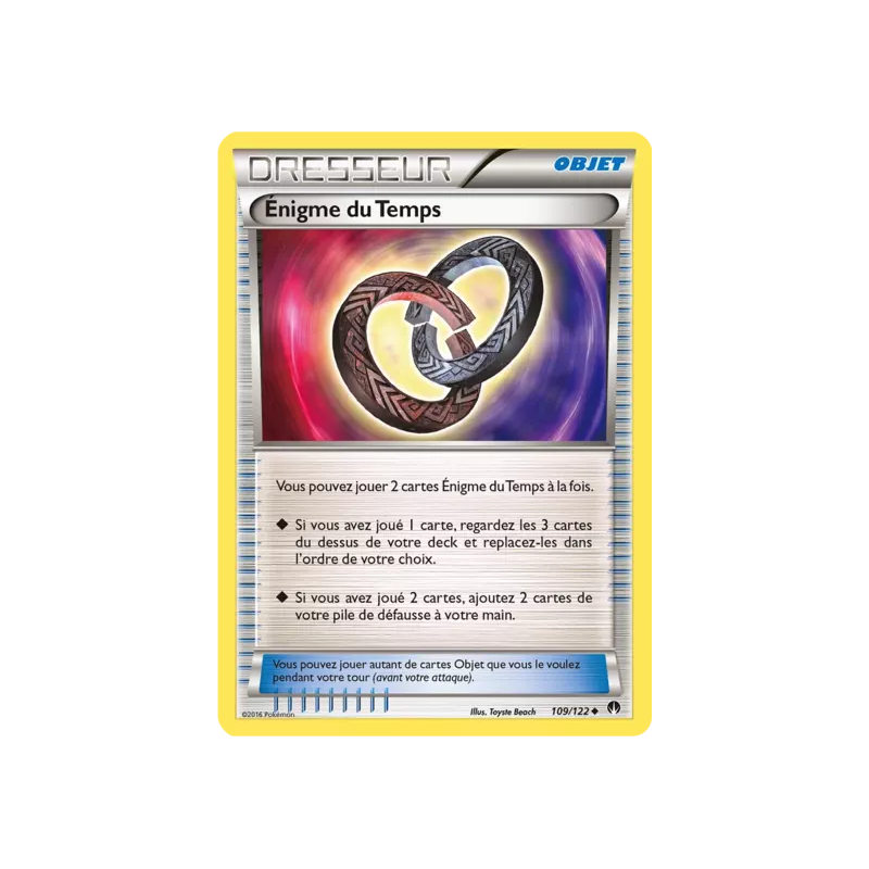 Énigme du Temps BKP - 109/122