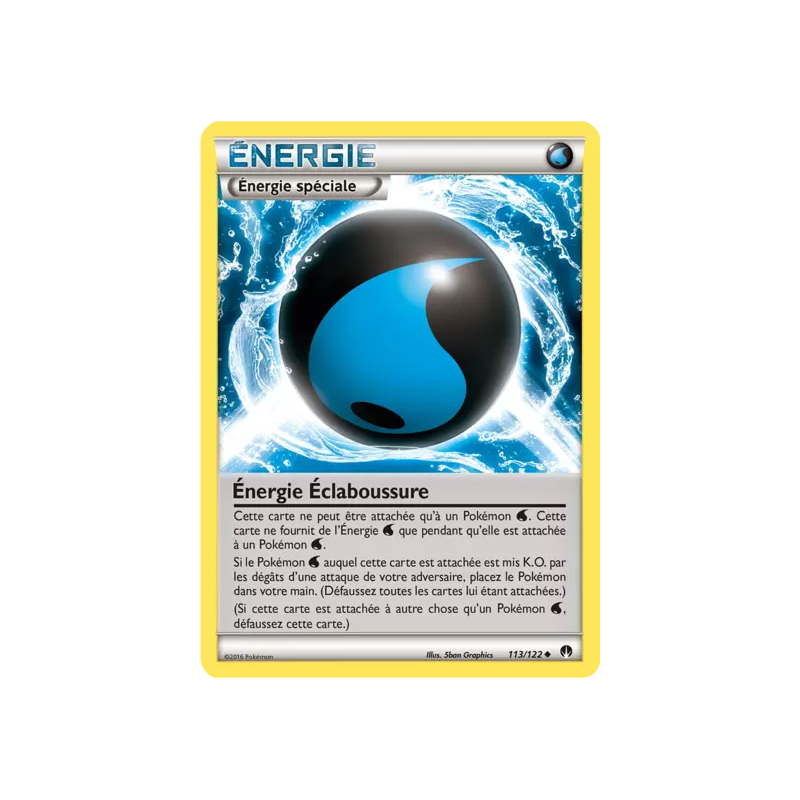 Énergie Éclaboussure BKP - 113/122