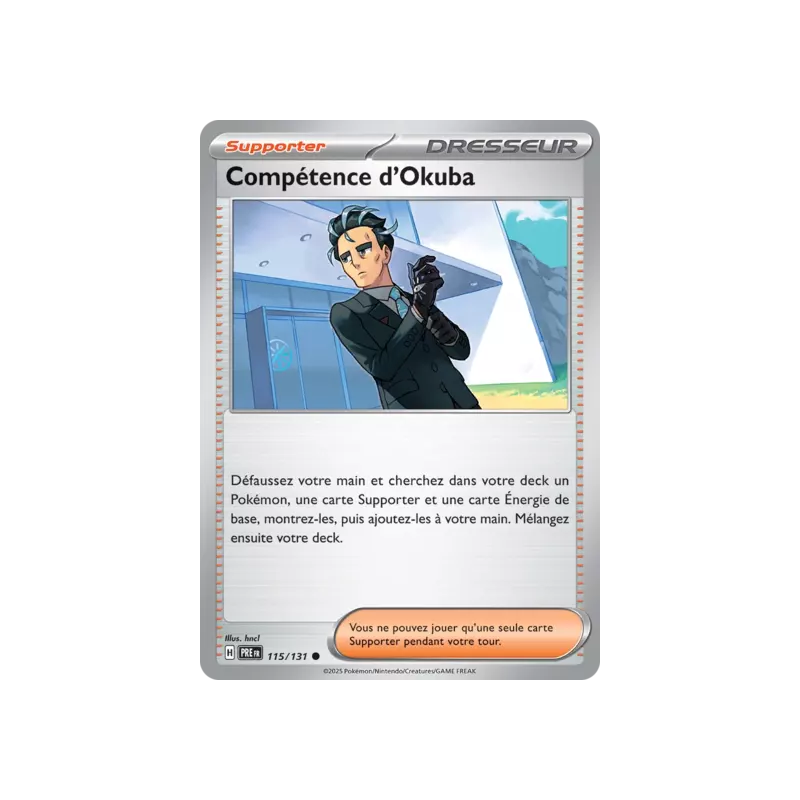Compétence d'Okuba PRE - 115/131