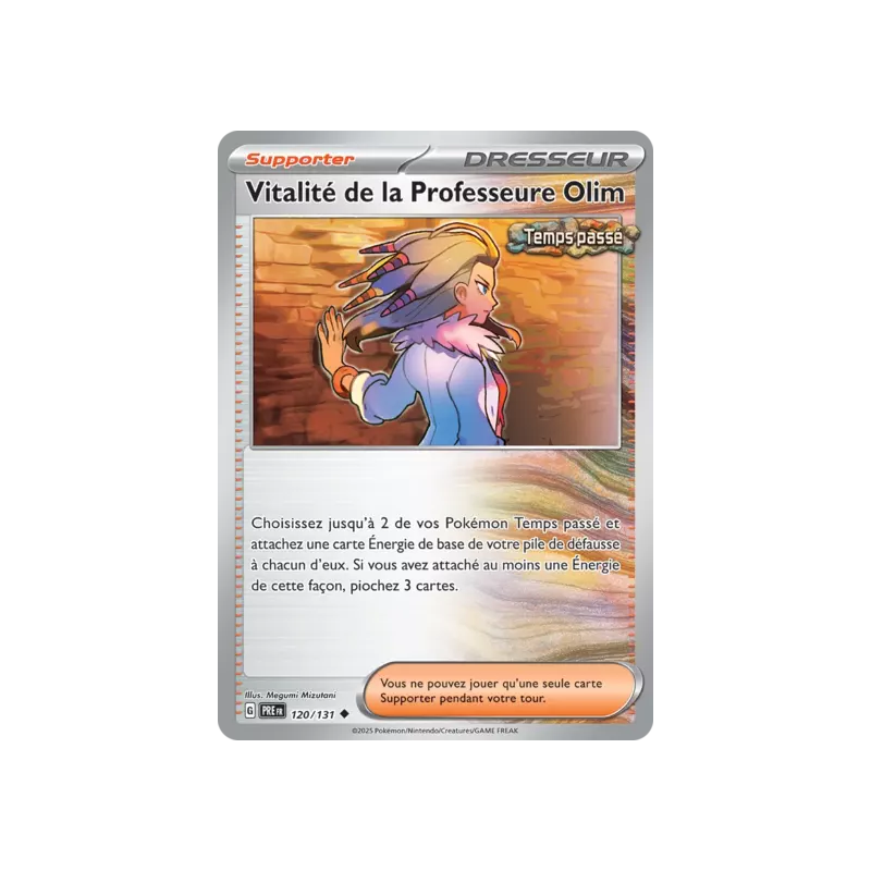 Vitalité de la Professeure Olim PRE - 120/131