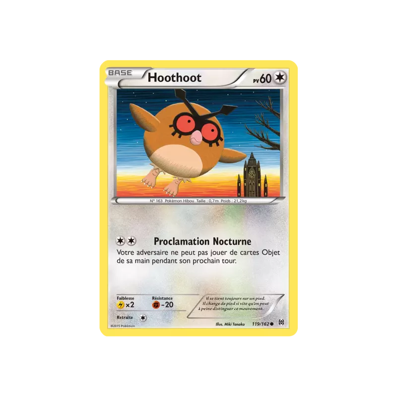 Hoothoot BKT - 119/162