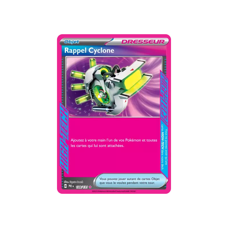 Rappel Cyclone PRE - 128/131