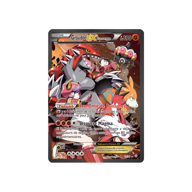 de la Team Magma EX DCR - 15/34