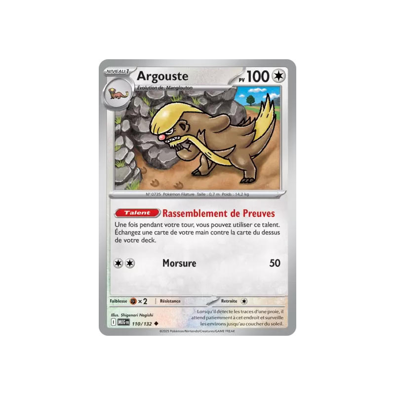Argouste MEG - 110/132