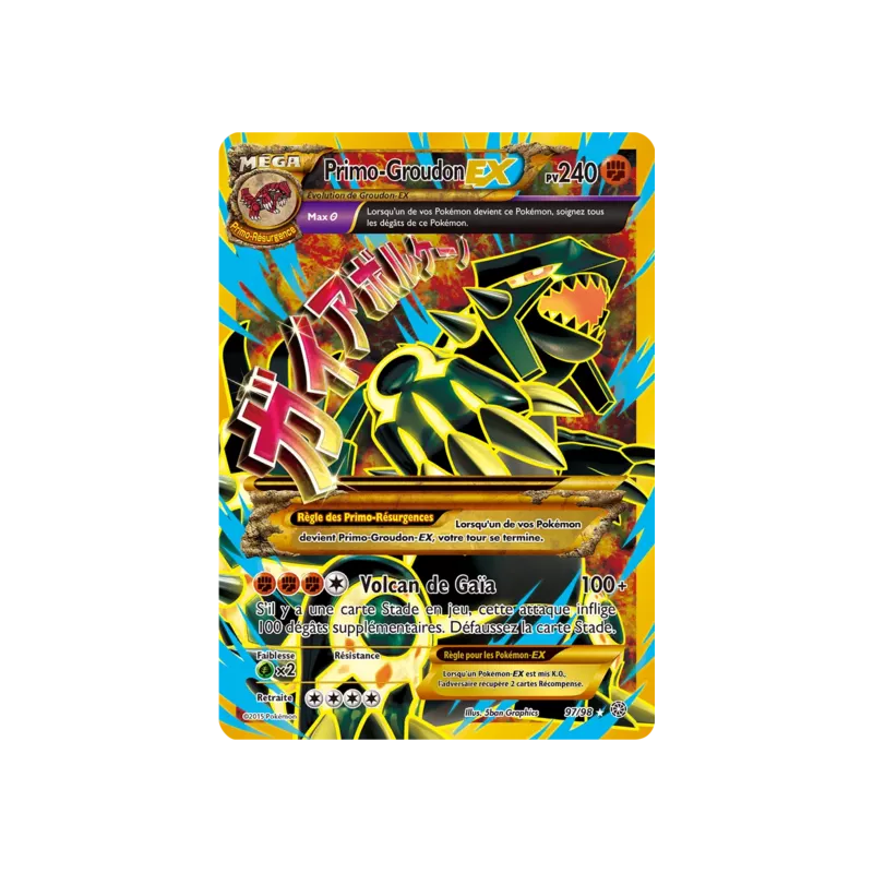 Primo-Groudon EX AOR - 97/98