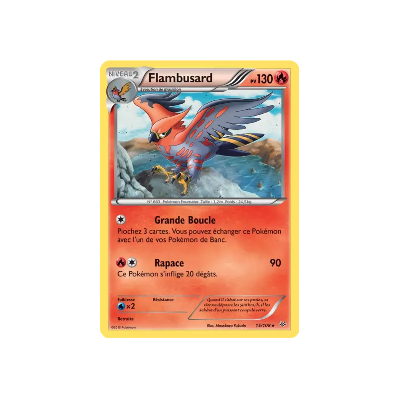 Flambusard ROS - 015/108