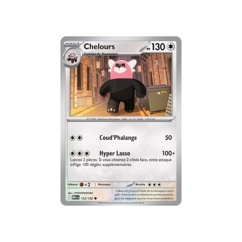 Chelours MEG - 112/132