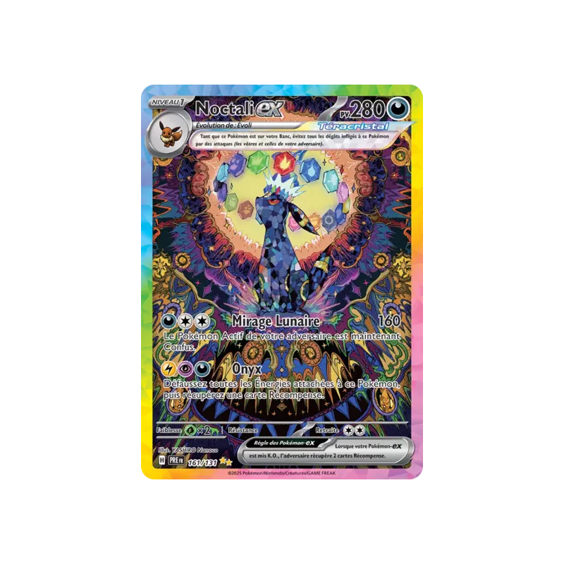 Noctali Téracristal EX PRE - 161/131