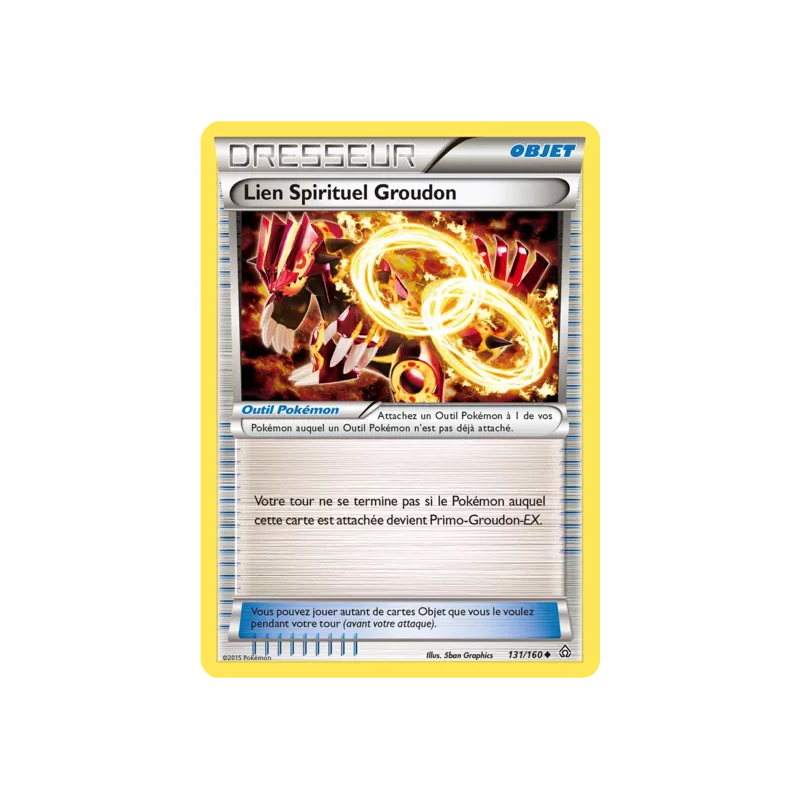 Lien Spirituel Groudon PRC - 131/160