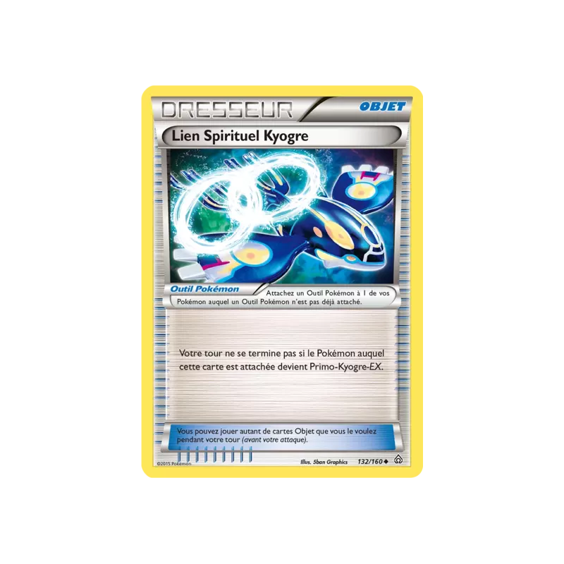Lien Spirituel Kyogre PRC - 132/160