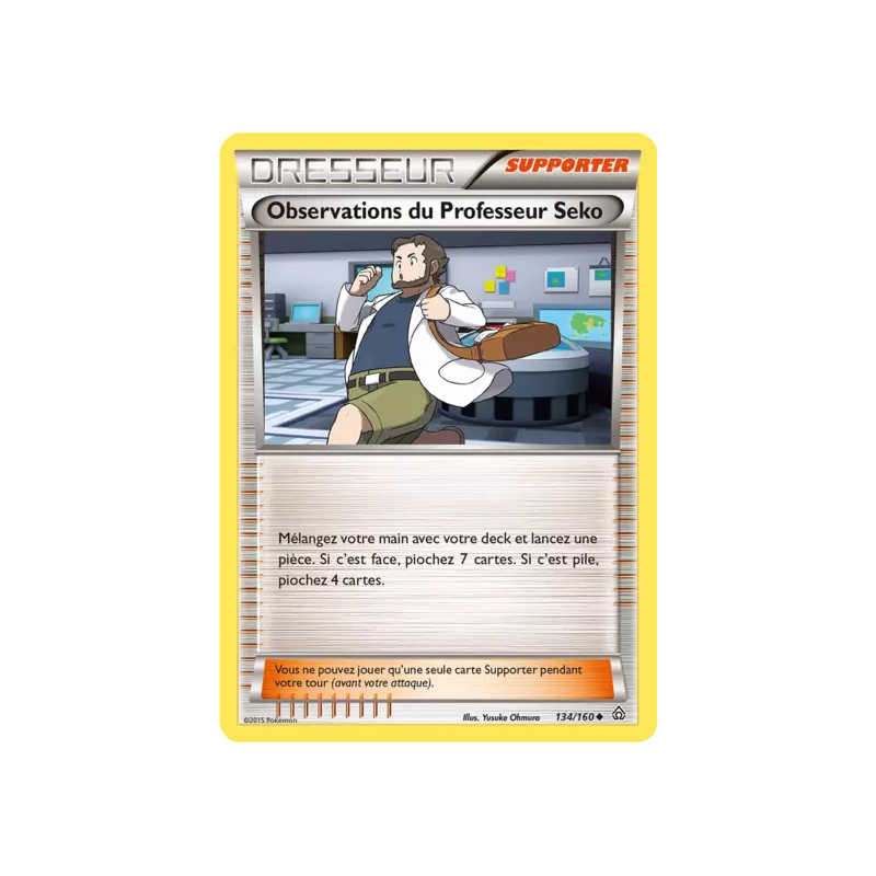 Observations du Professeur Seko PRC - 134/160