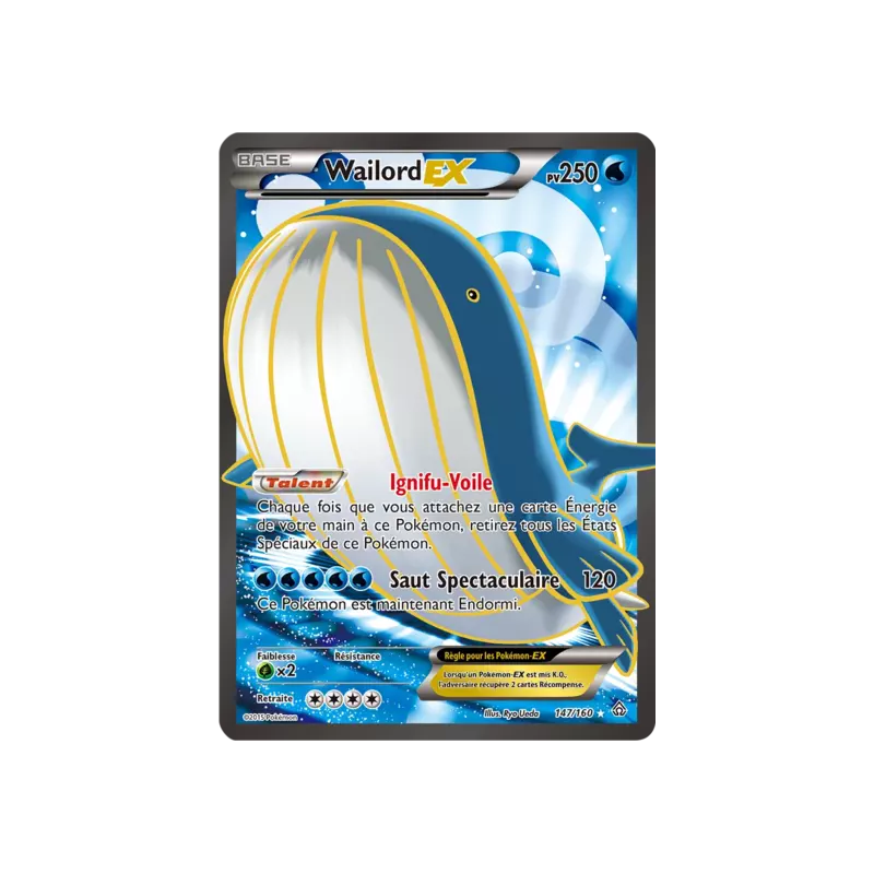 Wailord EX PRC - 147/160