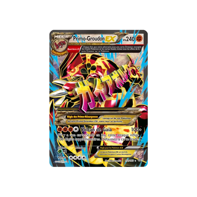 Primo-Groudon EX PRC - 151/160