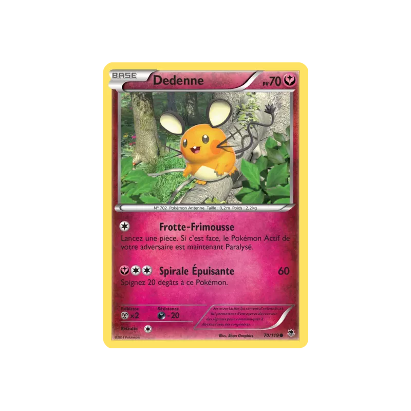 Dedenne PHF - 070/119