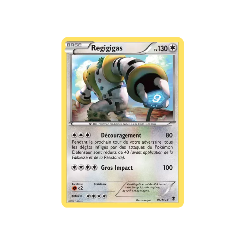 Regigigas PHF - 086/119