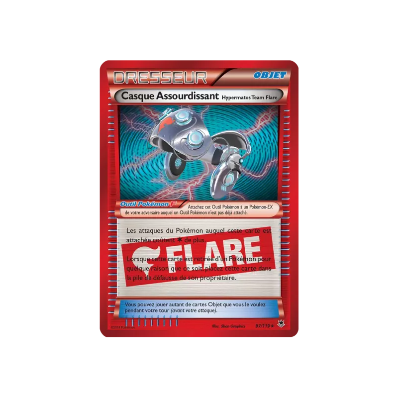 Casque Assourdissant Hypermatos Team Flare PHF - 097/119