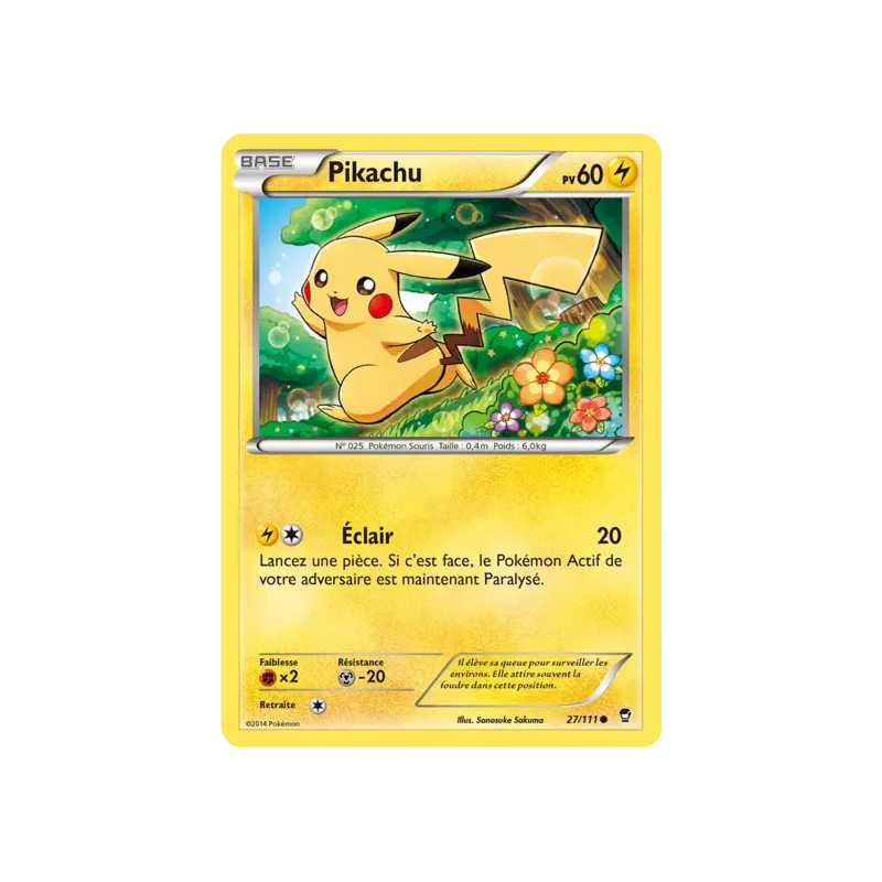 Pikachu FFI - 027/111
