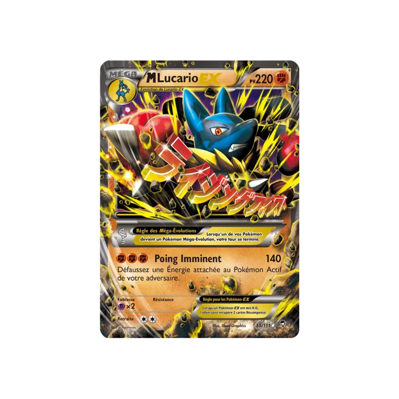 Lucario Méga EX FFI - 055/111