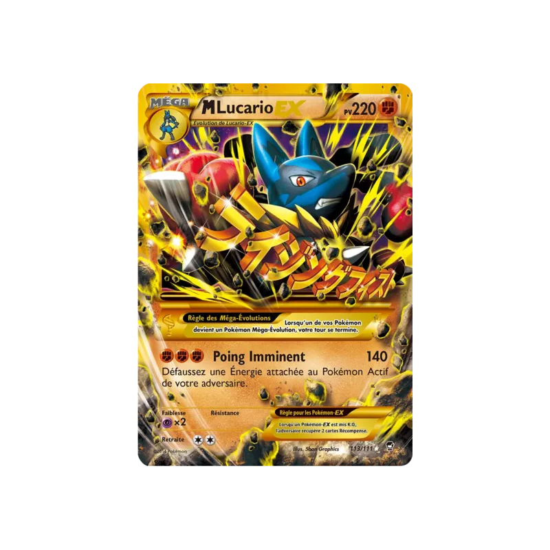 Lucario Méga EX FFI - 113/111