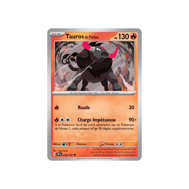 Tauros de Paldea SSP - 018/191