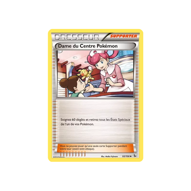 Dame du Centre Pokémon FLF - 093/106