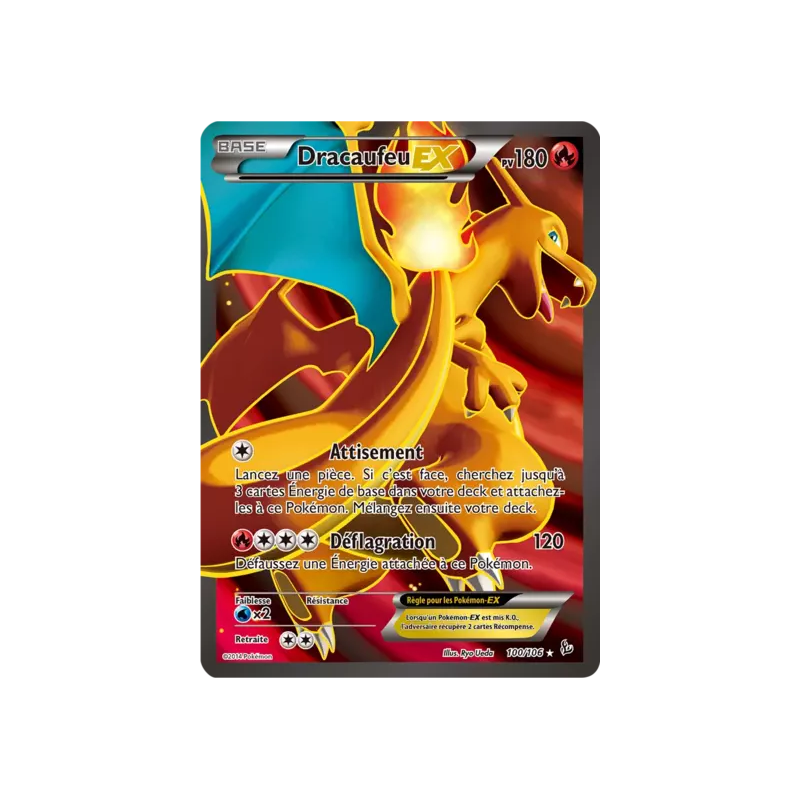 Dracaufeu EX FLF - 100/106
