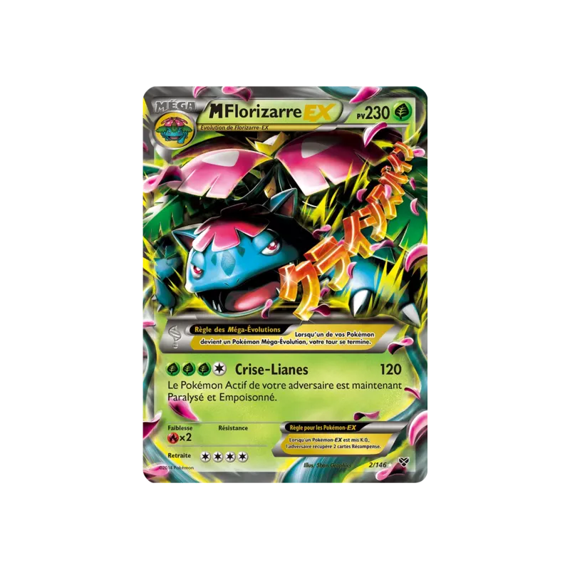 Florizarre Méga EX XY - 002/146
