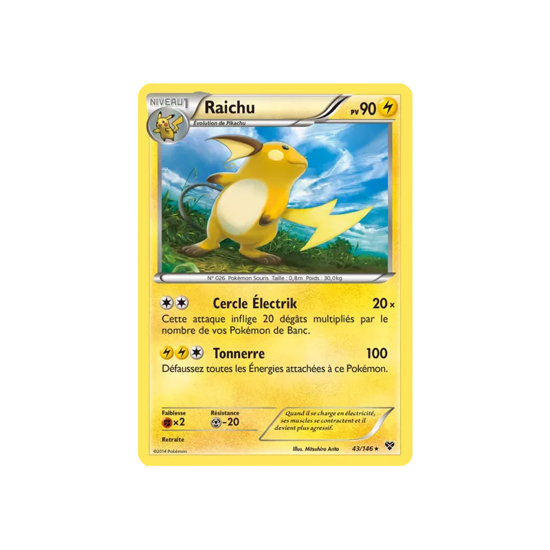 Raichu XY - 043/146