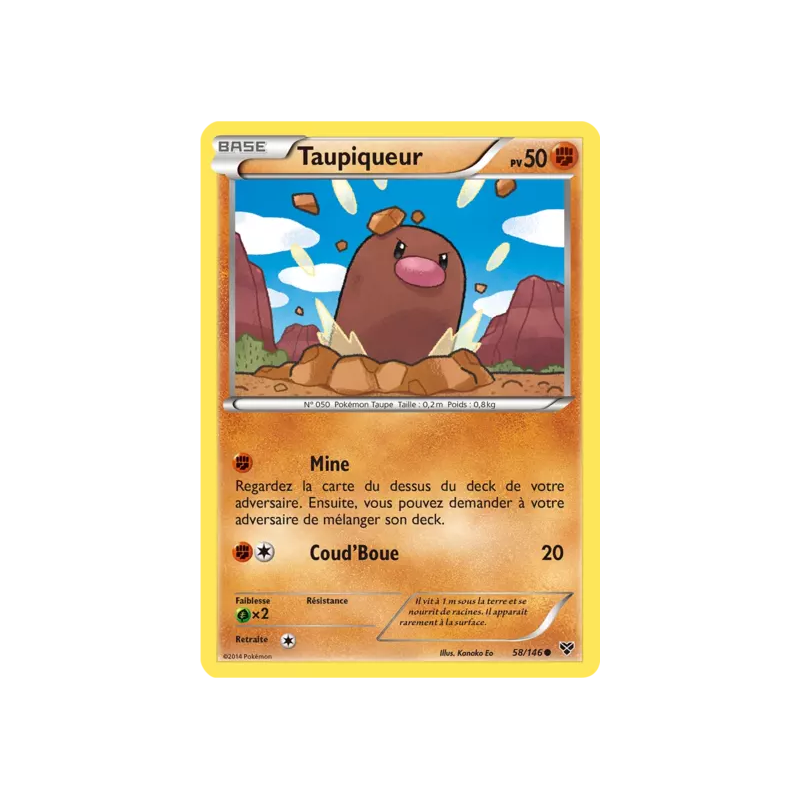 Taupiqueur XY - 058/146