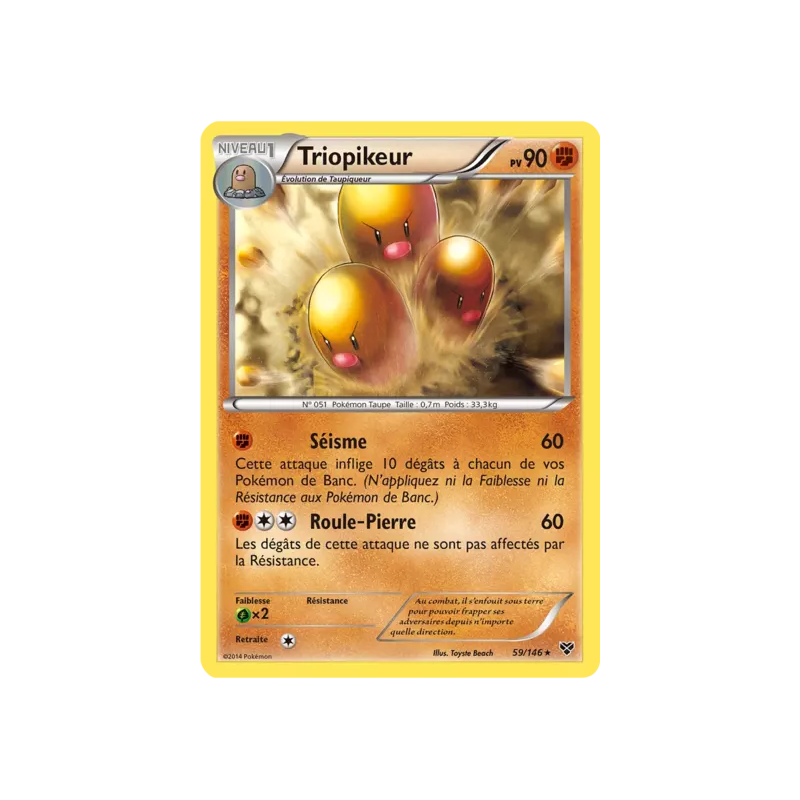 Triopikeur XY - 059/146