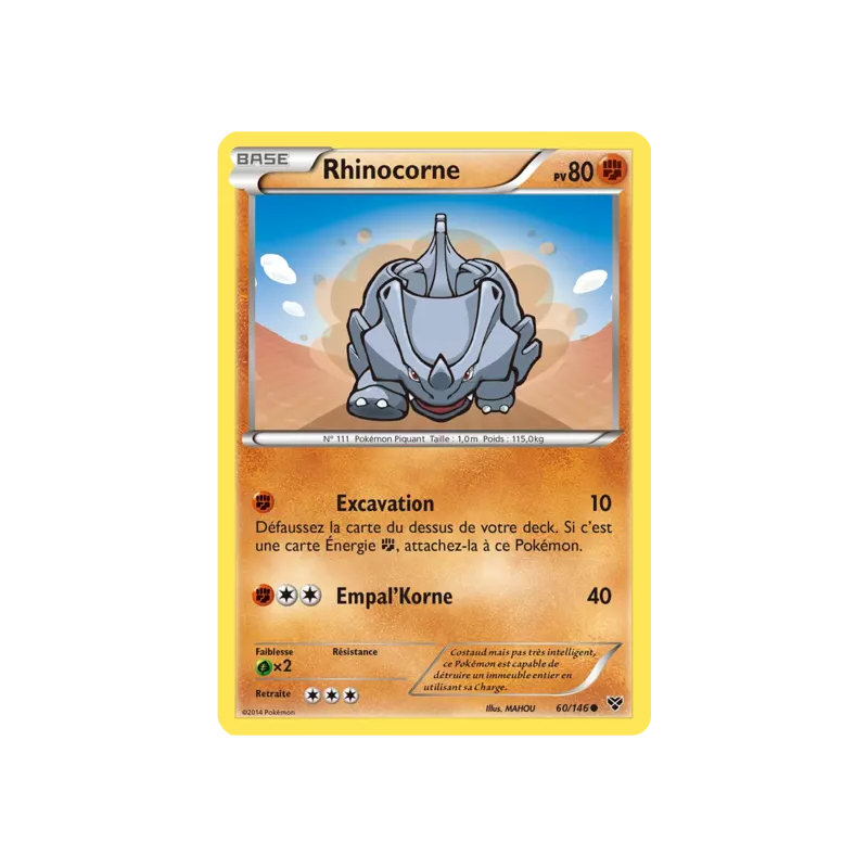 Rhinocorne XY - 060/146