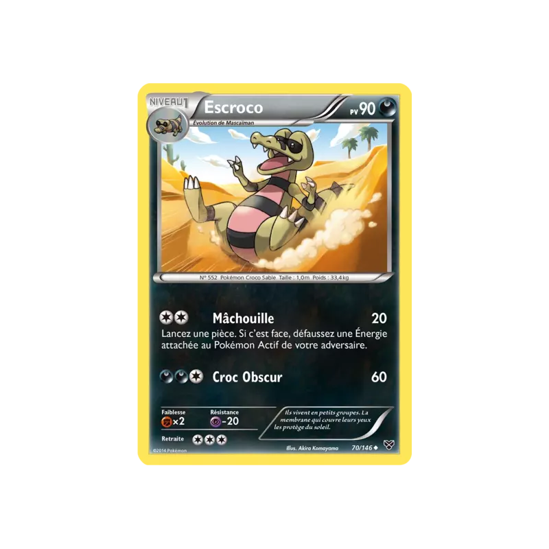 Escroco XY - 070/146