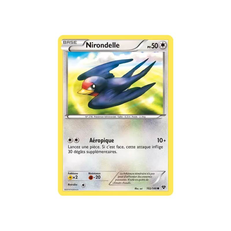 Nirondelle XY - 102/146