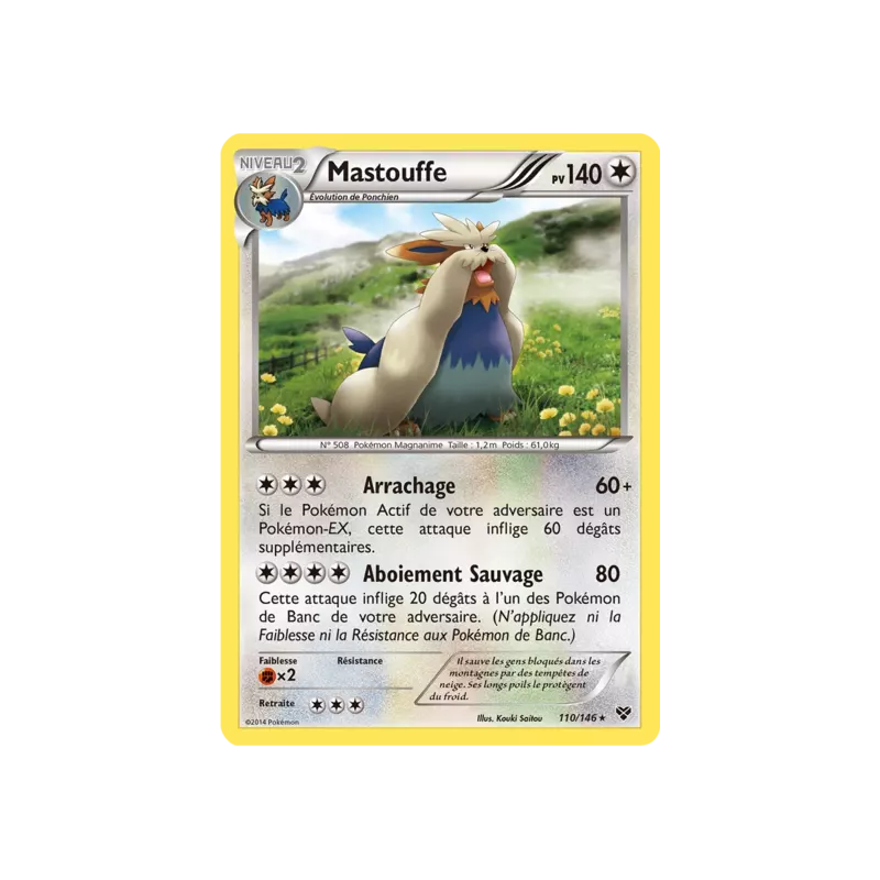 Mastouffe XY - 110/146